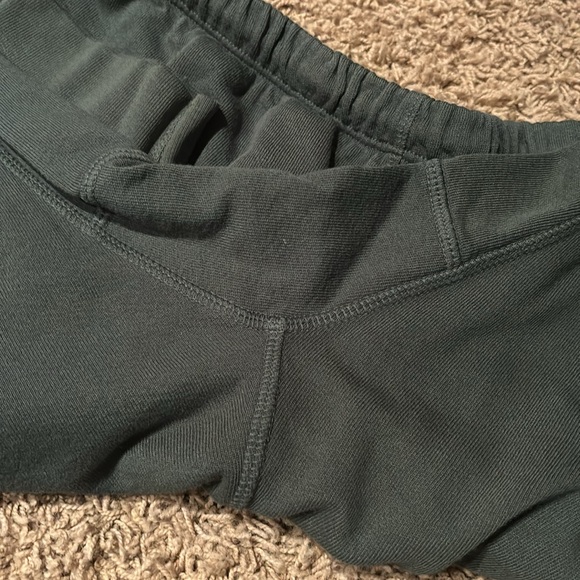 FreeCity 3/4 length jogger dark green saggy slim fit size S - Picture 5 of 9